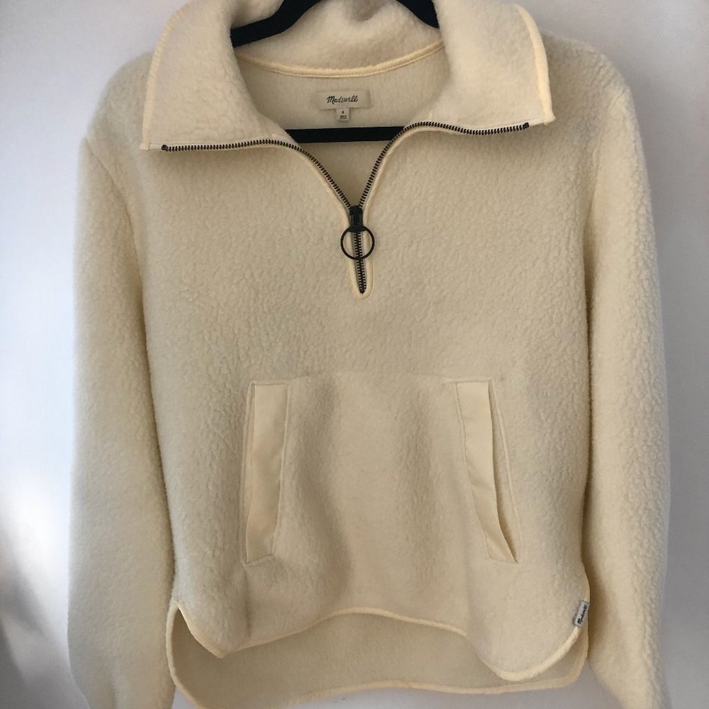 Madewell Polartec Fleece Popover Jacket